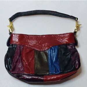 Andre Oliver Multicolor Leather Women's Bag